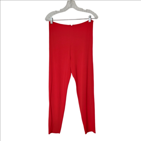 Yeohlee Pants - Women's Holiday Party Red Pants